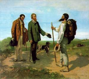 Meeting Gustave Courbet