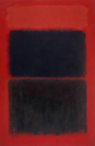 Light Red Over Black 1957 by Mark Rothko 1903-1970
