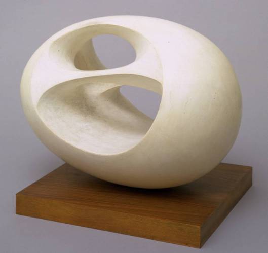 Oval Sculpture (No. 2) 1943, cast 1958 by Dame Barbara Hepworth 1903-1975